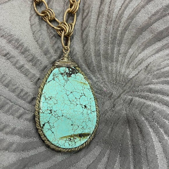 Brass chain stone Used in Good condition - Picture 4 of 6